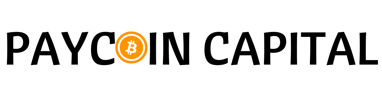 Horizontal Black PayCoin Capital Logo